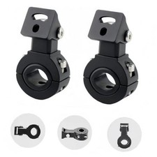 Motorcycle Spotlight Bracket, Light Bar Mounts for Driving Fog Lights, 360