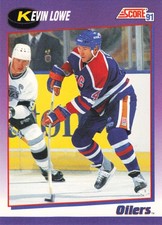 Kevin Lowe 1991-92 Score American #109 Edmonton Oilers