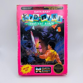 Kid Niki Radical Ninja (Nintendo NES, 1987) Tested Complete CIB