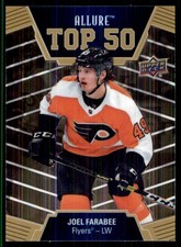 2019-20 Upper Deck Allure Top 50 Joel Farabee Philadelphia Flyers #T50-38