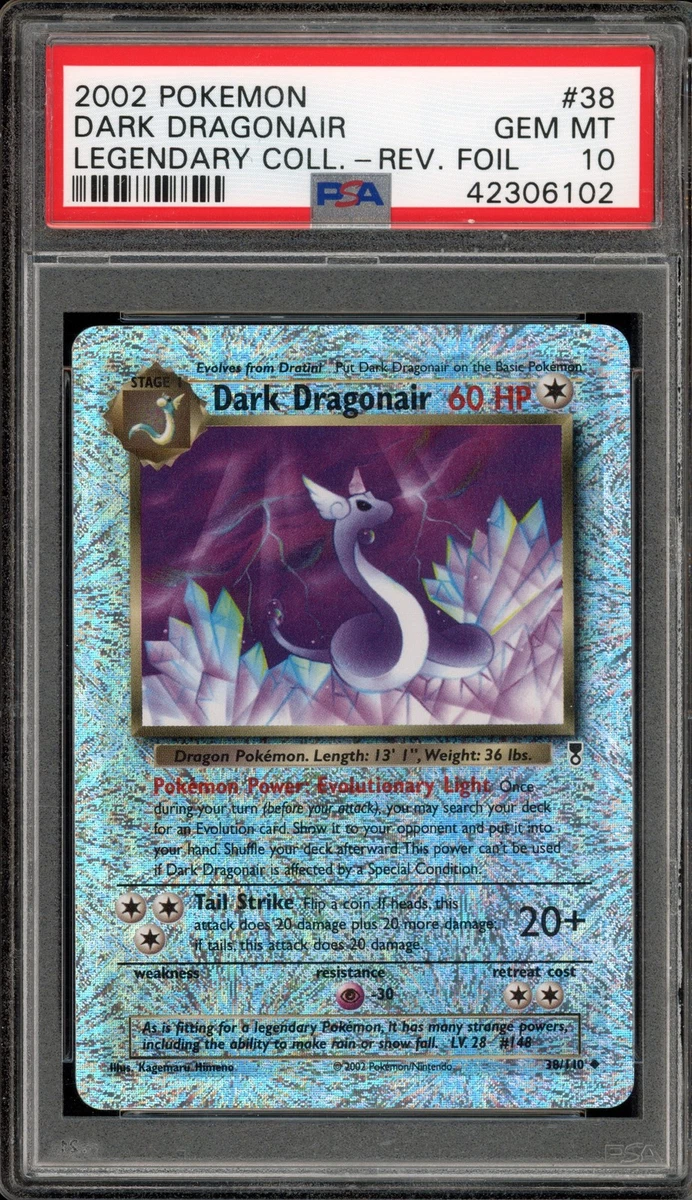 Pokémon TCG Professional Sports Authenticator (PSA) Legendary