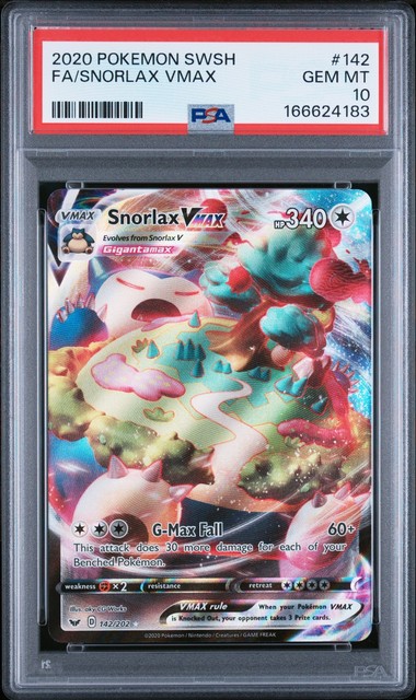 Snorlax Vmax #142 (Sword & Shield)