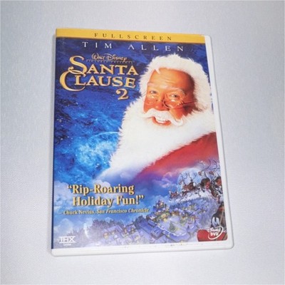 Walt Disney Santa Clause 2 DVD Full Screen Tim Allen Tall/DVD Case
