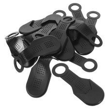 100 Pcs Silicone Non-slip Rack Covers Clothing Hanger Clothes Grips Hangers