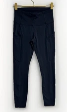 Lululemon Fast & Free 7/8 Tight II *Non-Reflective Nulux Black Size 4