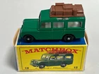 VGC Vintage Matchbox No. 12 Land Rover Safari Truck Car Toy Model With Box (P)