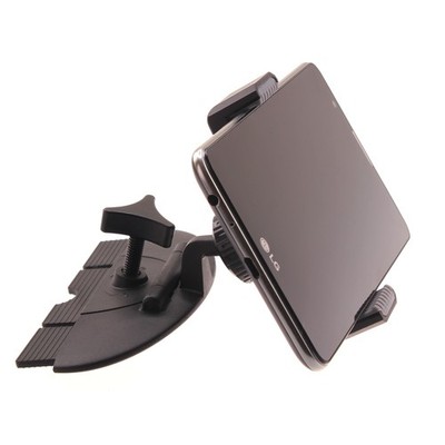 Car Mount CD Slot Holder Cradle Swivel Dock Strong Grip CD for Cell Phones