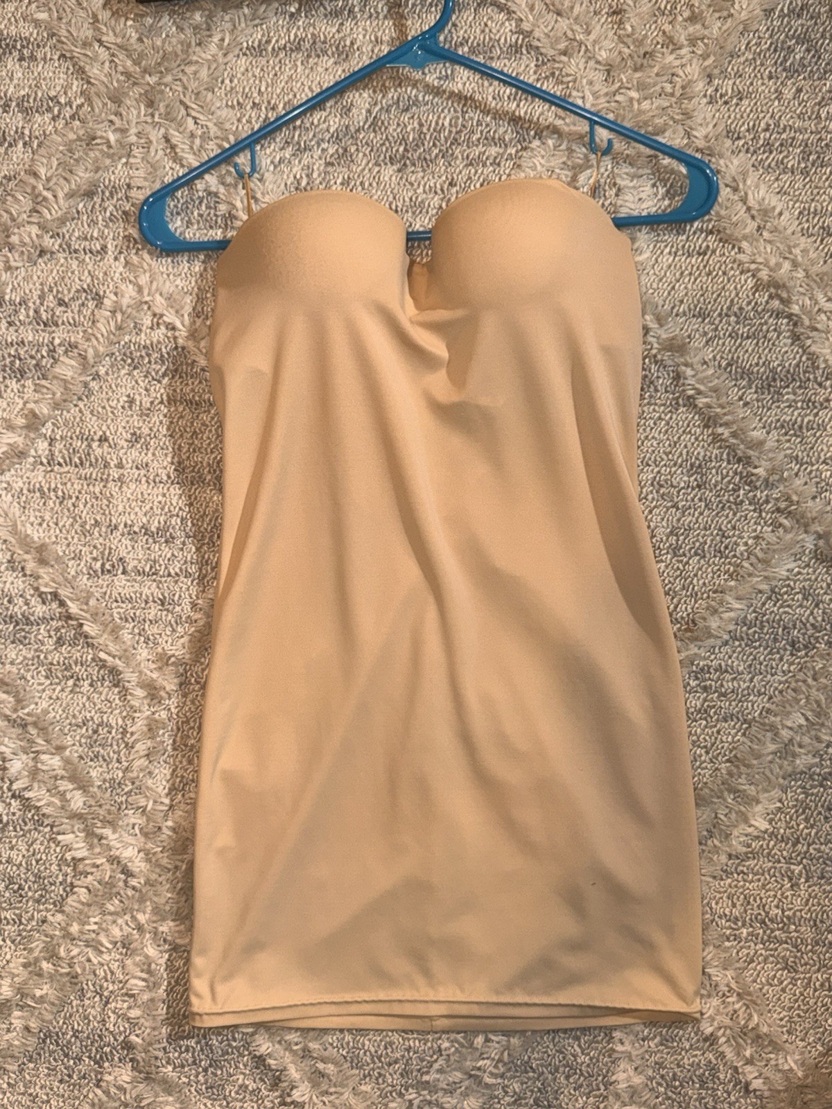 Self expressions By Maidenform Shape Wear Slip, 34B Underwire bra, Nude Color