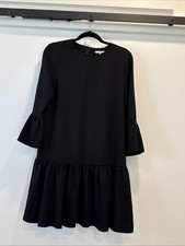 Ganni Sz 38 Black Cocktail Dress