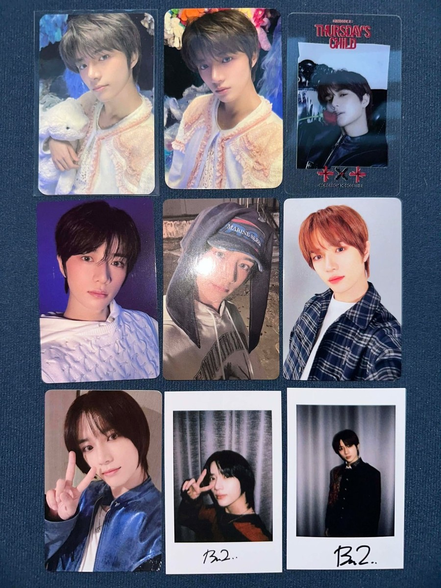 LOT) TXT OFFICIAL BEOMGYU YZY NMAIL MUSIC PLANT POB PHOTOCARD SET