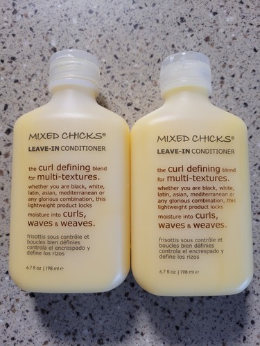 2 Mixed Chicks Leave In Conditioner Curl Defining Blend For Multi Textures 6.7oz - Picture 2 of 6