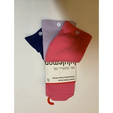 Lululemon Power Stride NWT Unisex Crew Socks 3 Pack XL