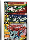 *🔑💥* WOW *👀* THE AMAZING SPIDER-MAN LOT OF 3 (2nd. BLACK CAT)  *1979* *🔑💥*