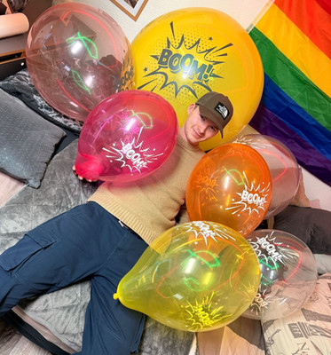 BOOM Balloons 14inch Belbal 10x