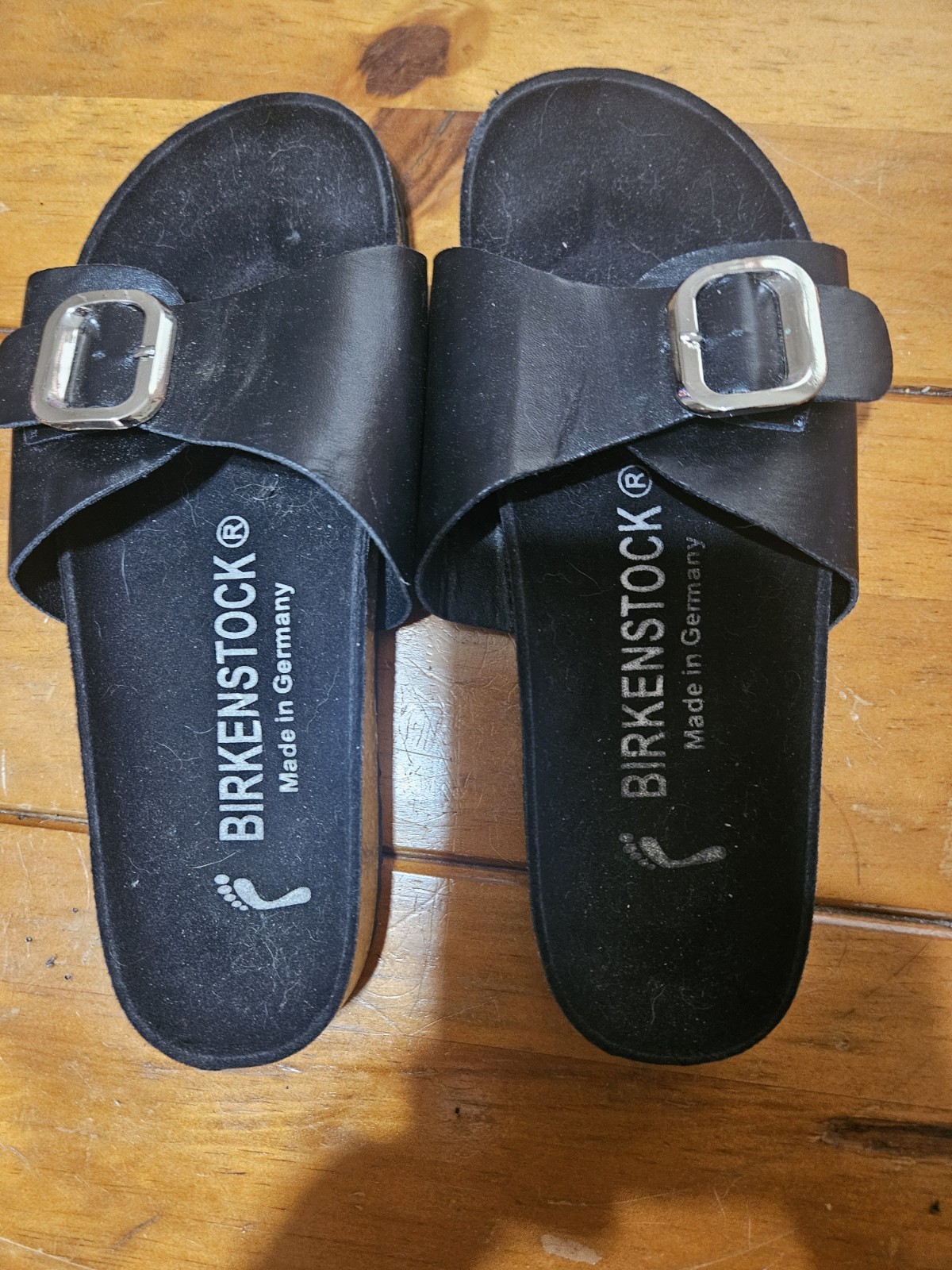 Vintage Birkenstock Sandal, Black Size 8