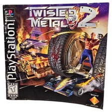 Twisted Metal 2: Black Label Manual Only Sony PlayStation PS1 - NO GAME or CASE!