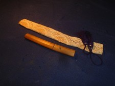 K562 Japanese sword WWll Kamikaze pilot suicide tanto in shirosaya, engravings