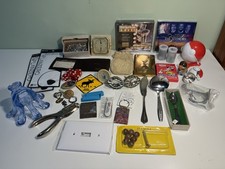 Fun Finds Junk Drawer Mixed Lot 1 Random Items VTG Wallet Utensils Pins As Is 