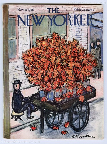 New Yorker magazine November 8 1958 Sonia Rollnick Richard Avedon