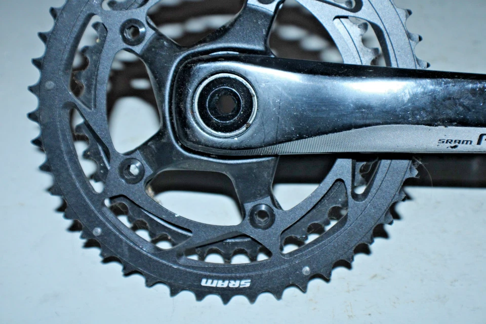 Двойная шатуна SRAM Rival для горного велосипеда черная BCD110 175 мм 46/36T ISIS быстрая доставка из США:) - Изображение 3 из 4