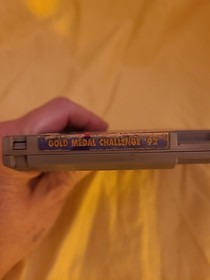Gold Medal Challenge 92 Capcom Nintendo NES 100% Authentic Cart Only