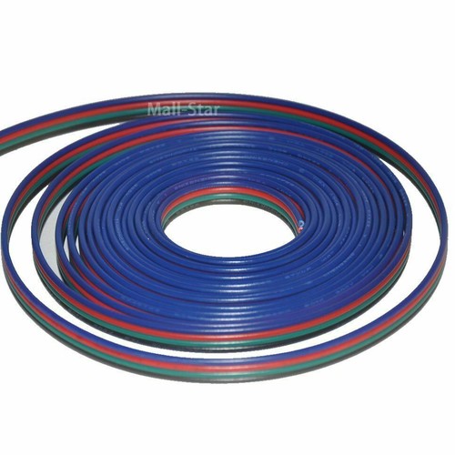 5050 RGB LED Strip Light Extension Wire Cable Cord 4-Pin Line - Picture 5 of 27