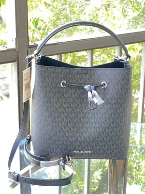 MICHAEL KORS SURI LARGE BUCKET CONVERTIBLE BACKPACK SHOULDER  display picture 2