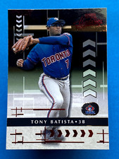 Tony Batista 2001 Playoff Absolute Memorabilia #69 Toronto Blue Jays