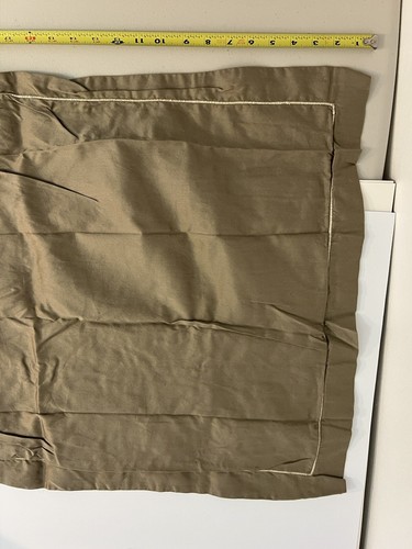 NEU RESTAURIERUNGSHARDWARE italienisches Vintage gewaschenes 600 Satin Standardkissen (2) - Bild 9 von 23