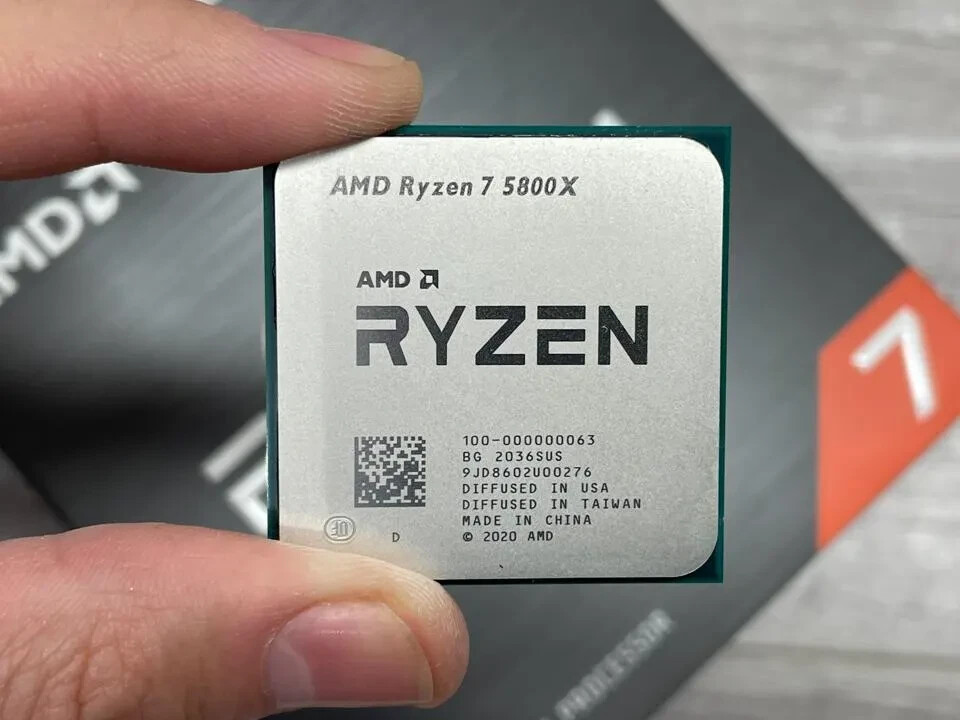 CPU ryzen7 5800x AMD CPU AMD Ryzen 7 5800X 4th Gen 8-core 16-threads Unlocked Desktop