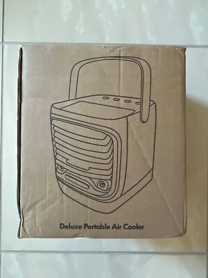 #2425 CHILLWELL PORTABLE AIR COOLER Speed Mini Swamp Chiller w  Humidifier