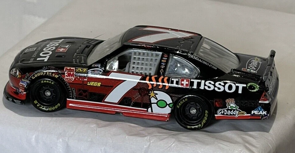 2011 Lionel #7 Danica Patrick Tissot швейцарские часы черный 1:64 литой пластик - Изображение 2 из 4