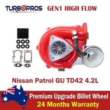 Gen1 High Flow Billet Turbo Charger Ht18 For Nissan Patrol Gu Td42 4.2l