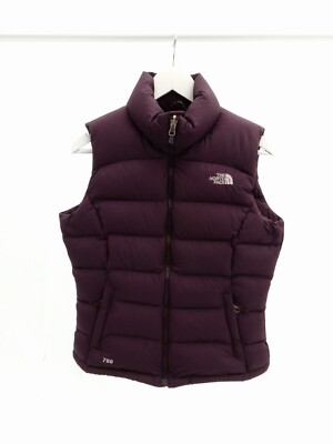 The North Face Puffer Gilet 700 Body Warmer Purple Aubergine