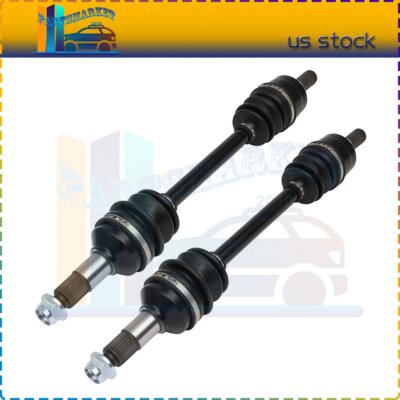 2PCS Rear Left Right Complete CV Axles For 2016-2018 Yamaha Grizzly 700 4x4 FI