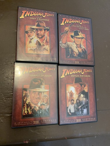 Indiana Jones - The Adventure Collection (DVD, 2003, 4-Disc Set, Widescreen) - Picture 4 of 7