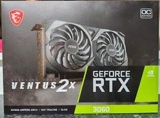 MSI Gaming GeForce RTX 3060 12GB GDRR6 Ventus 2x 12G OC Graphics Card