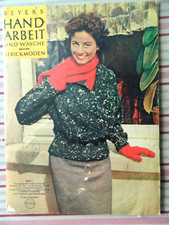 Beyer´s Handarbeit und Wäsche Strickmoden 1 1955 Anleitung und Schnittmuster