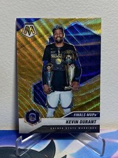2020-21 Panini MOSAIC Basketball KEVIN DURANT #296 FINALS MVP GOLD WAVE SSP