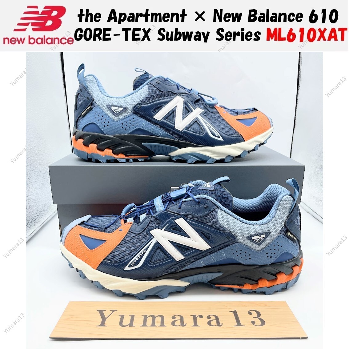 the Apartment × New Balance 610 GORE-TEX Subway Series the Apartment × New Balance 610 GORE-TEX Subway Series