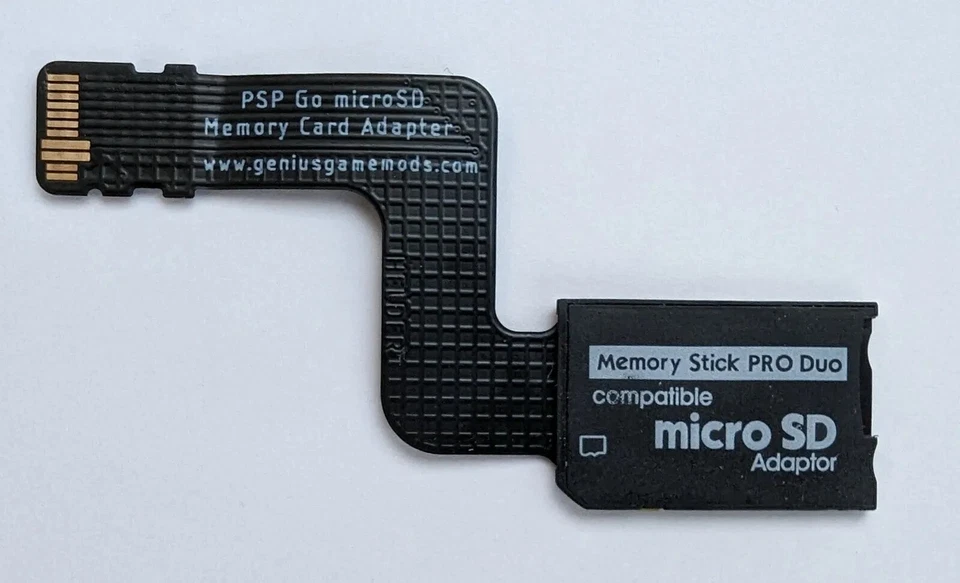 PSP GO M2 Memory Card to Micro SD Adaptor / Adapter Max 128GB (Not Console) - Image 3 of 4