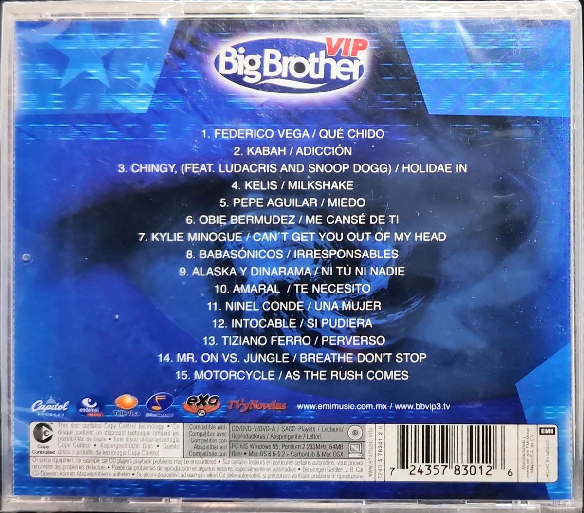 Big Brother VIP (2004, CD)