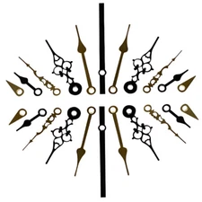 Chinese Press Fit Replacement Quartz Metal Clock Hands Compatible With Sangtai