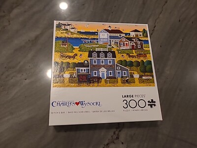 Charles Wysocki Witch's Bay 300 PC Puzzle Brand New Buffalo Games