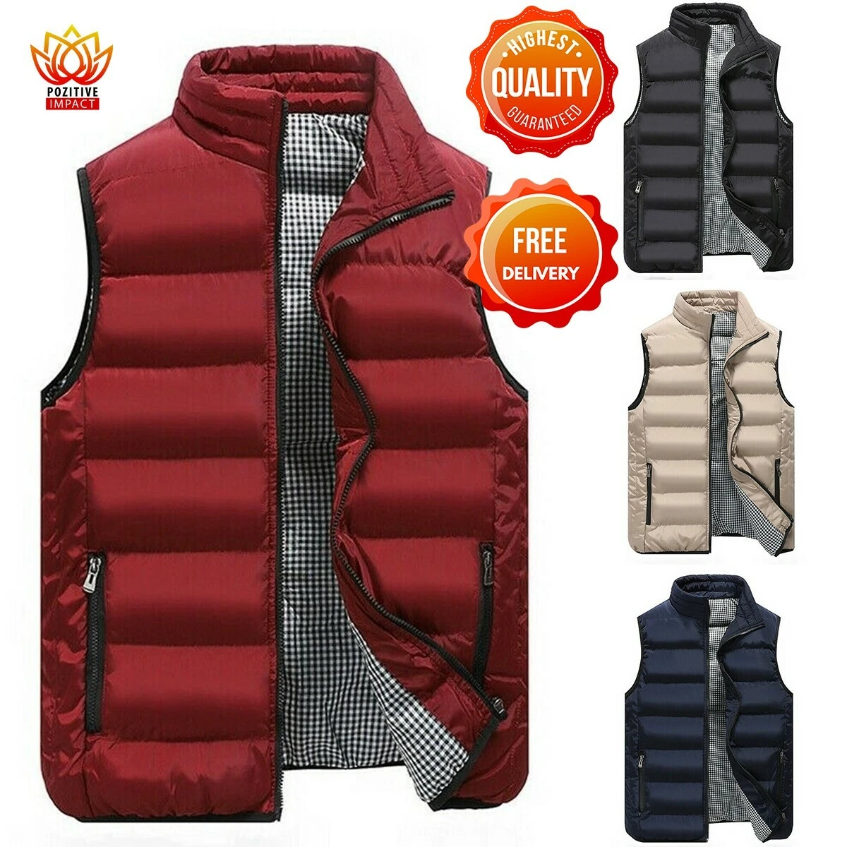 Chaqueta Para Hombre Chaleco SiN MangaS Nuevo Casual Chaleco Hombre Abrigo  Mejor