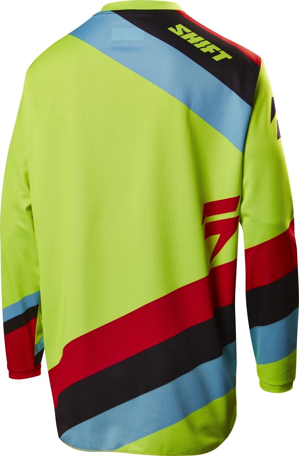 2017 Shift White Tarmac Jersey Flo Yellow MX Motocross Off-Road Enduro MTB DH
