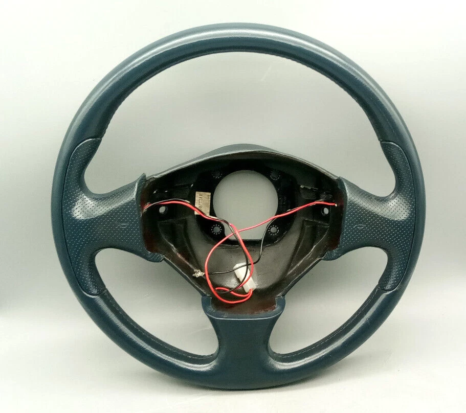 Volante Maserati Coupe 4200GT 2002-2006/Spyder cuero azul 3 radios OEM Foto 3 de 4