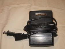 Matsushita Electronic 4C-316B Sewing Machine Speed Control Foot Pedal Black