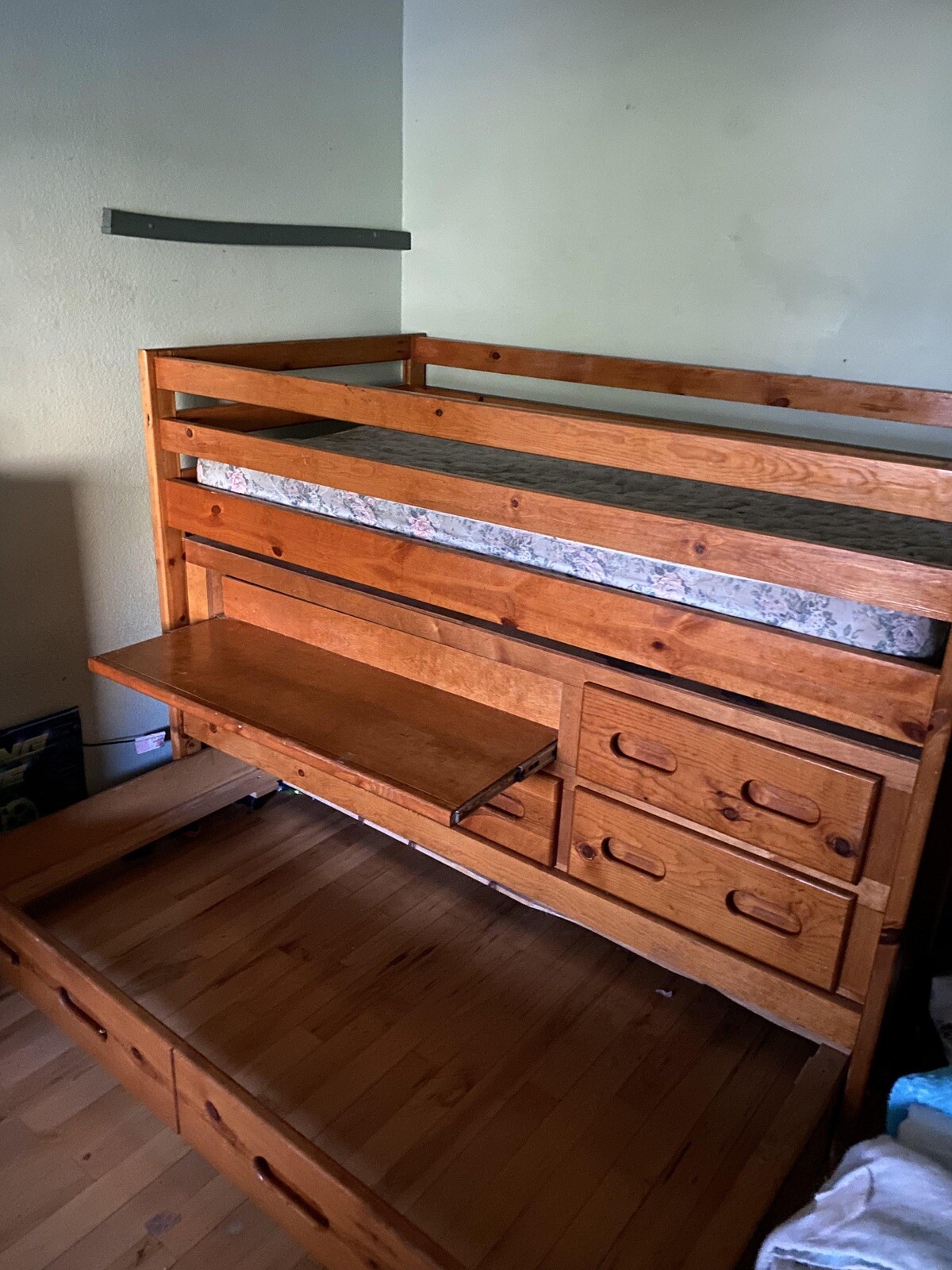 wooden bunk beds eBay