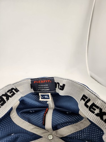 Travis Mathew Blue Men's Golf Hat Flexfit Size L/XL Cap - Picture 4 of 5